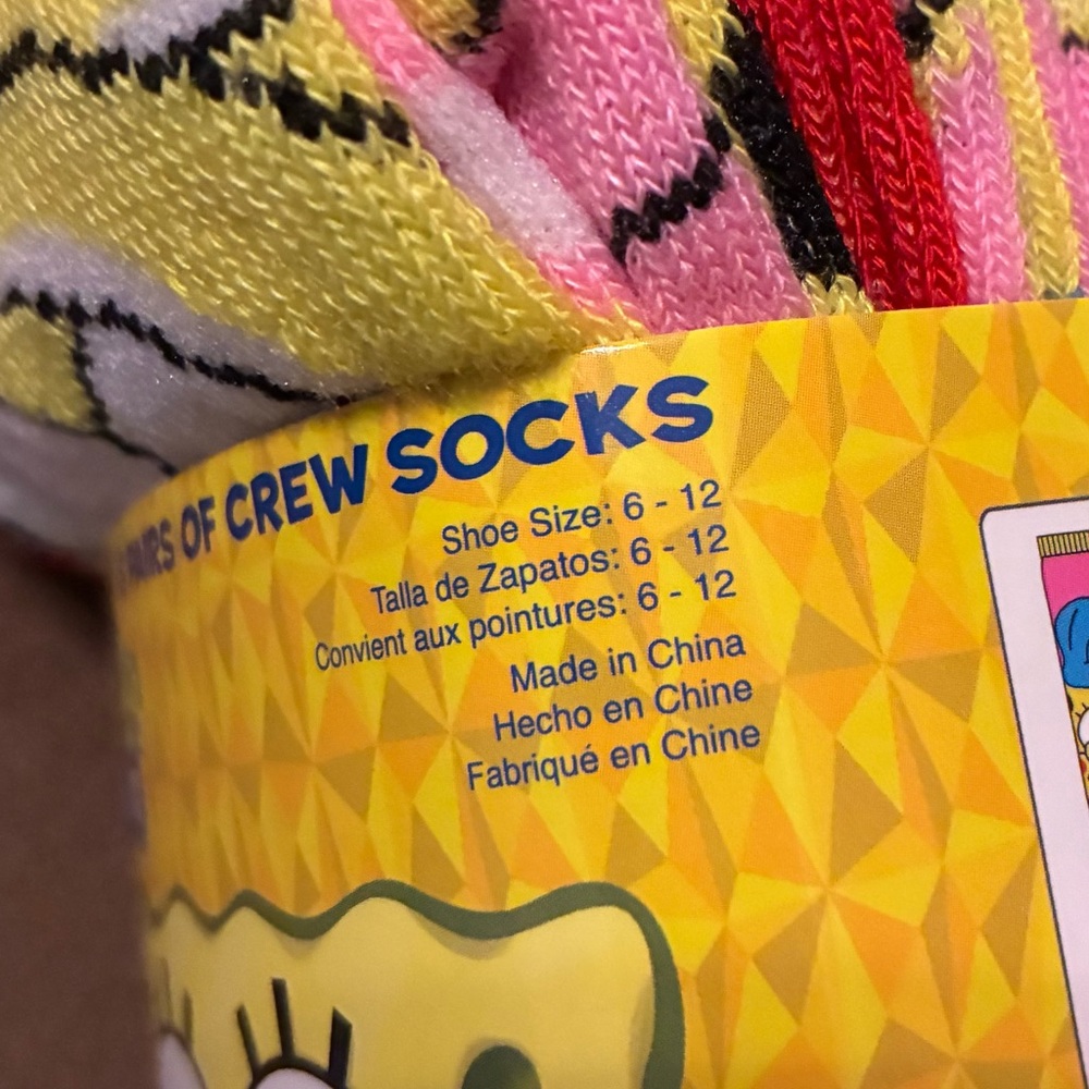 SpongeBob socks bundle - Picture 11 of 14